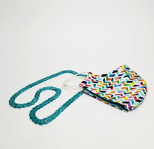 Load image into Gallery viewer, Acrylic Mask Chain- Turquoise