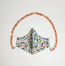 Load image into Gallery viewer, Acrylic Mask Chain- Sunset
