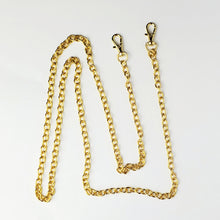 Load image into Gallery viewer, Extra Long Gold Mask Chain