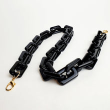 Load image into Gallery viewer, 3-in-1 Chunky Acrylic Chain- Black

