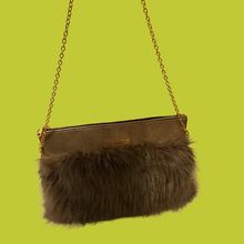 Load image into Gallery viewer, Tiffany Fur Shoulder Bag-Bronze