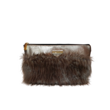 Load image into Gallery viewer, Tiffany Fur Shoulder Bag-Bronze