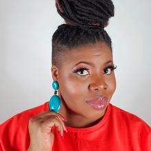 Load image into Gallery viewer, Jade-Orchid Earring