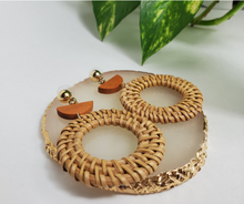 Load image into Gallery viewer, Bamboo Stud Earring