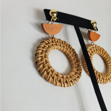 Load image into Gallery viewer, Bamboo Stud Earring