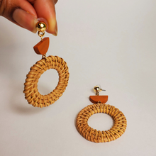 Load image into Gallery viewer, Bamboo Stud Earring