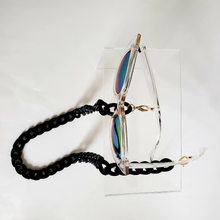 Load image into Gallery viewer, Acrylic Glasses Chain- Black
