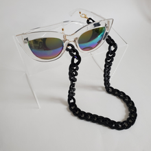 Load image into Gallery viewer, Acrylic Glasses Chain- Black

