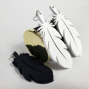 Feather Leaf Earring